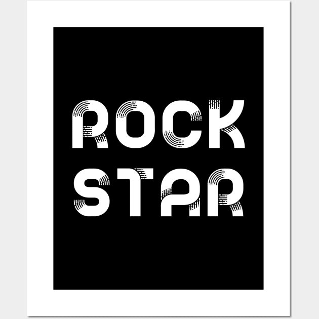 Rock star Wall Art by LemonBox